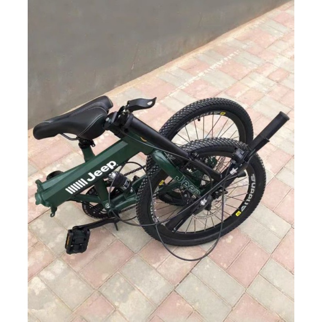 XE ĐẠP Gấp JEEP E  Thể Thao Bản Nhỏ  Loại  20inh