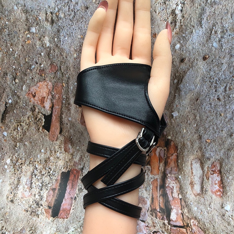 Găng tay hở ngón thời trang nữ chất lượng