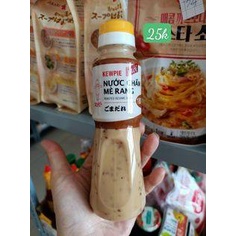 [CHÍNH HÃNG] Nước chấm sốt mè rang Kewpie chai 180ml - Món ngon hơn với sốt mè rang, rong nho kèm sốt mè
