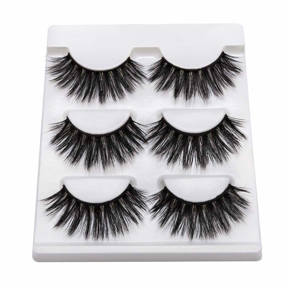 Lông Mi Giả 4D Dài Tự Nhiên Làm Từ Lông Chồn Mềm Mịn