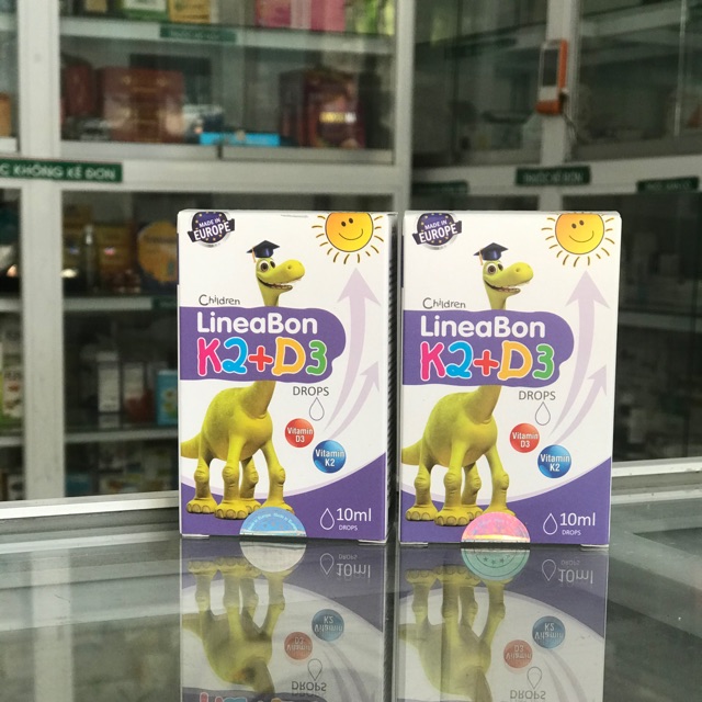 Lineabon k2+D3 /tăng chiều cao/hấp thu canci