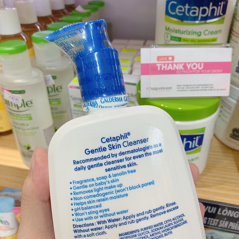 Sữa rửa mặt Cetaphil Gentle Skin Cleanser ( 500mL )