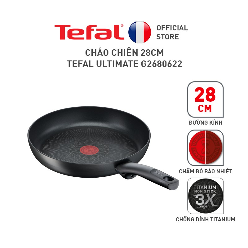 [Mã LIFEHL25 giảm 10% đơn 350K] Combo Ultimate Chảo chiên 20cm &amp; Chảo chiên 28cm