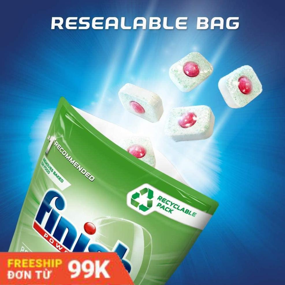 Viên rửa bát Finish Power Eco 0%