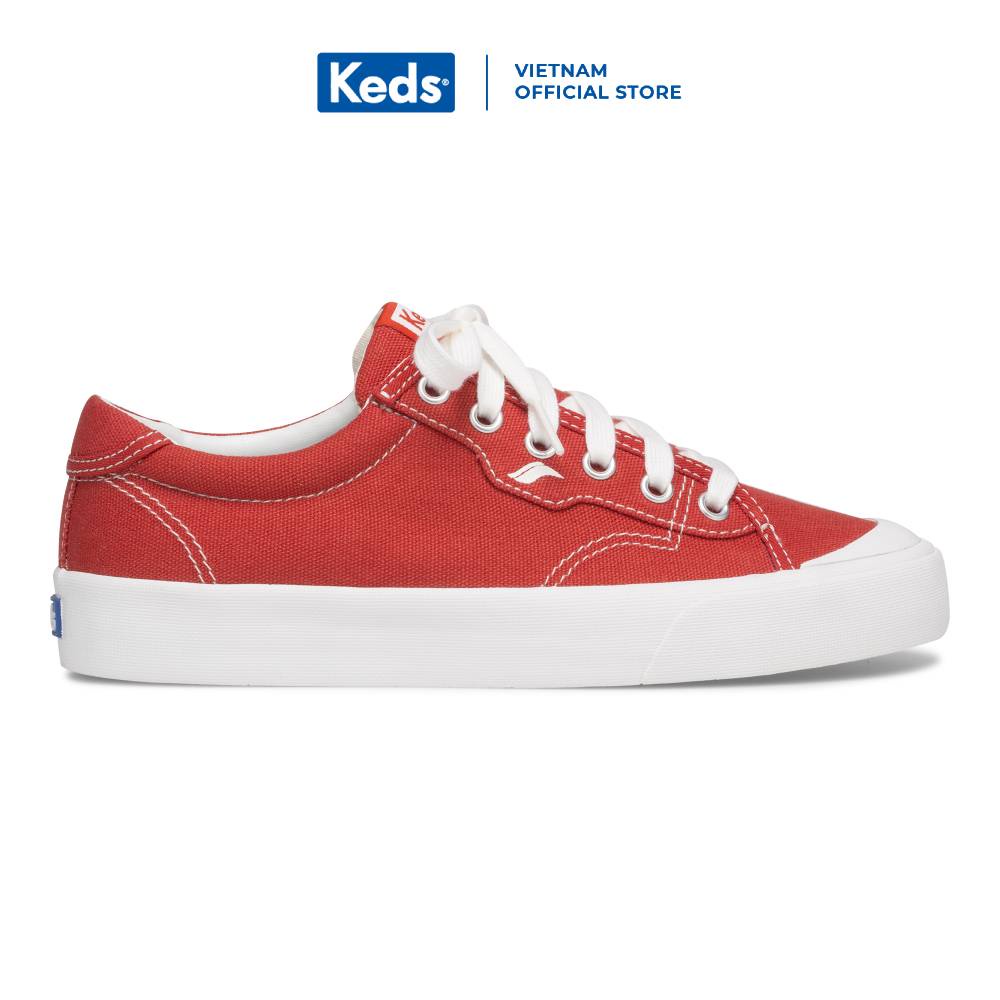 Giày Keds Nữ - Crew Kick 75 Canvas Red - KD061177