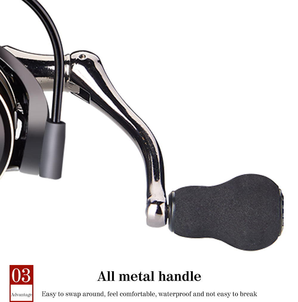 Máy Câu Cá DEUKIO AC2000-7000 Chuyên Nghiệp