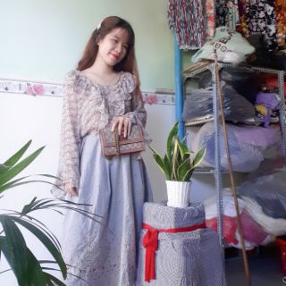 ÁO VOAN TIỂU THƯ SECONDHAND HÀN NHẬT🤟🏻💃🏼