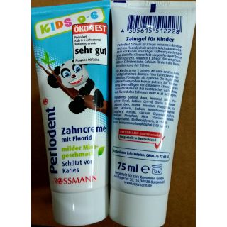 Kem đánh răng trẻ em Perlodent
