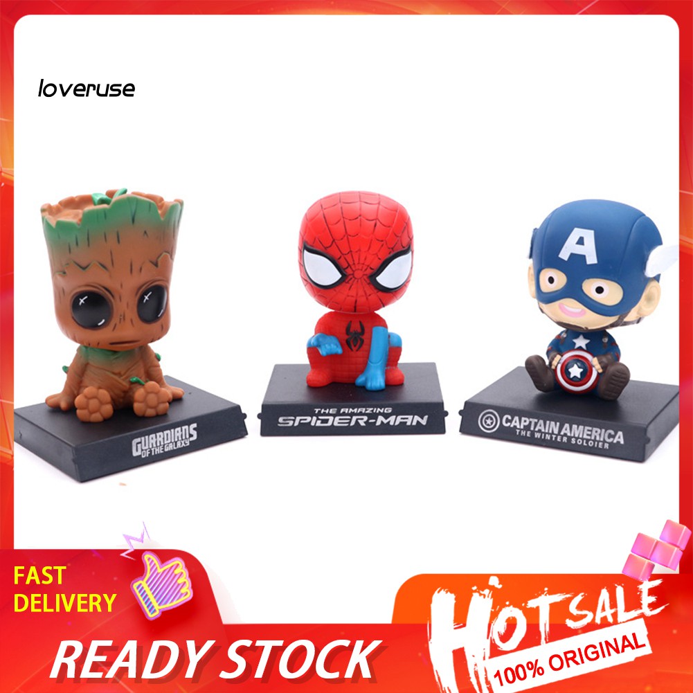 Mô Hình Nhân Vật Groot Trong Phim The Avengers Kích Thước 8cm