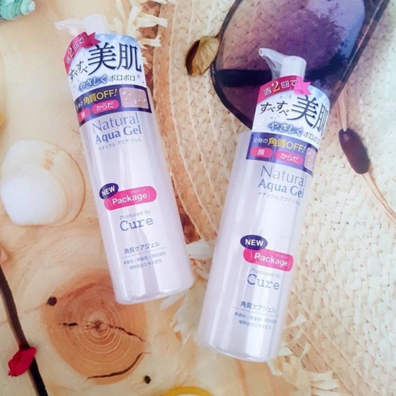 Tẩy Da Chết Cure Natural Aqua Gel Nội Địa Nhật Bản 250g