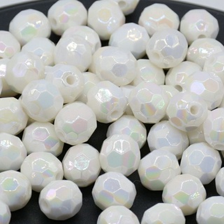 hạt nhựa 8mm màu DIY cườm góc cừ