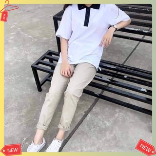 Quần Baggy kaki Sắn gấu Unisex Hình Thật Phối Đồ cực dễ