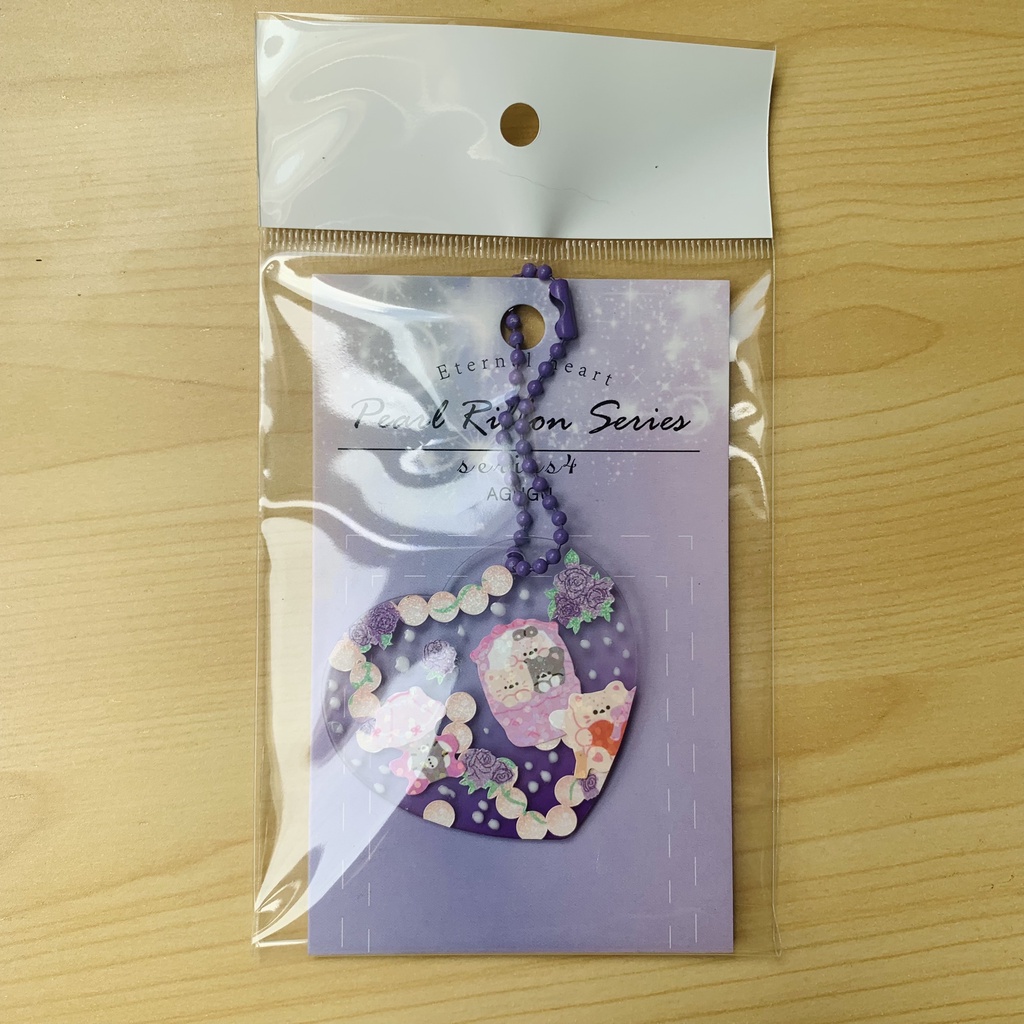 Móc khóa Sticker dễ thương DIY của Maiscornermade