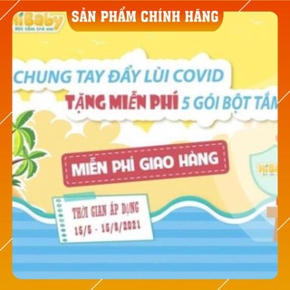 [ CHUNG TAY VÌ MÙA DỊCH ] Tặng miễn phí 5 gói bột tắm trẻ em HIBABY - Giúp bảo vệ trẻ toàn diện qua mùa dịch