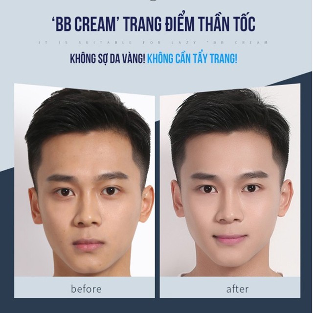 KEM TRANG ĐIỂM THẦN THÁNH CHO NAM GIỚI - LIGHT MAKEUP | WebRaoVat - webraovat.net.vn