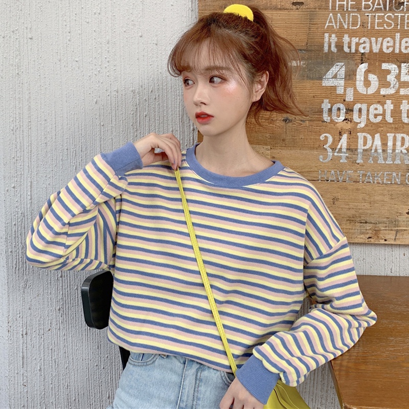 Áo sweater NZN dáng rộng thiết kế mới thời trang mùa xuân thu cho nữ