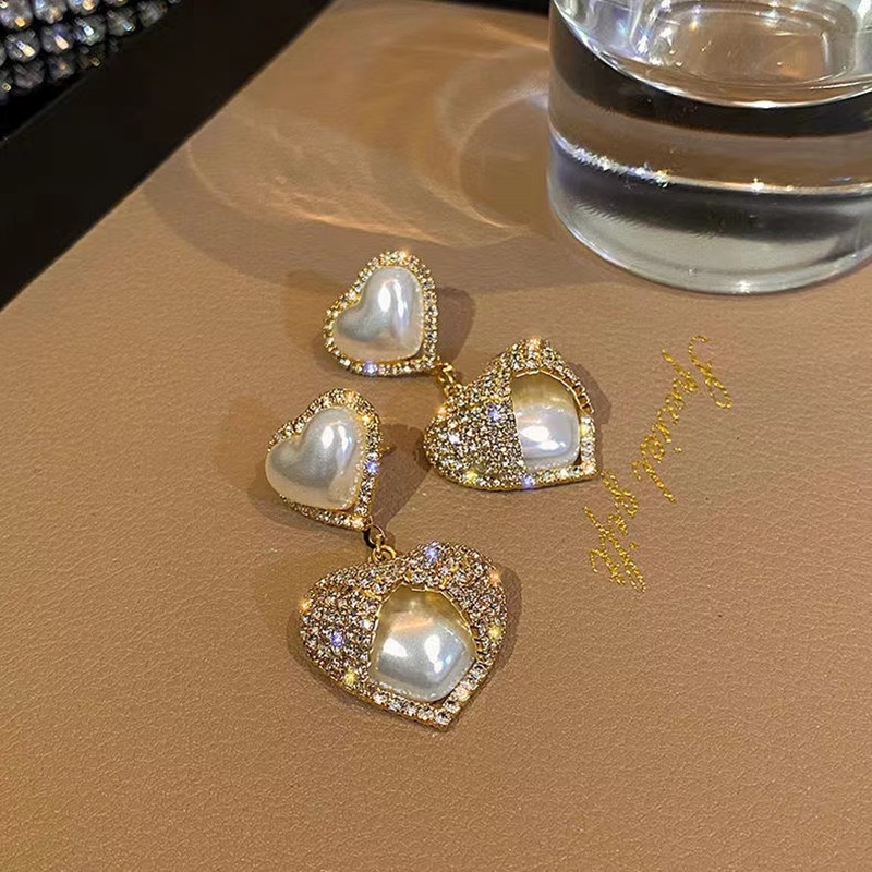 Bông Tai Ngọc Trai Hình Tròn Thời Trang Sang Trọng 2022