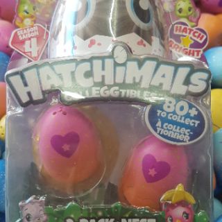 Đồ chơi trứng HATCHIMALS vỉ 2🥚+ 1 tổ