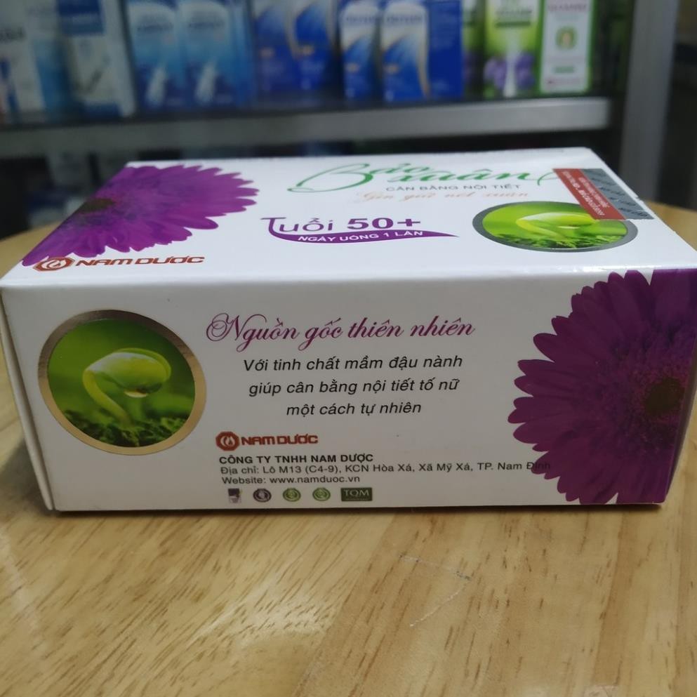 Bảo Xuân 50+ (Hộp 30 viên, Tím) - Viên uống cân bằng nội tiết tố nữ dành cho phụ nữ trên 50 tuổi - cvspharmacy