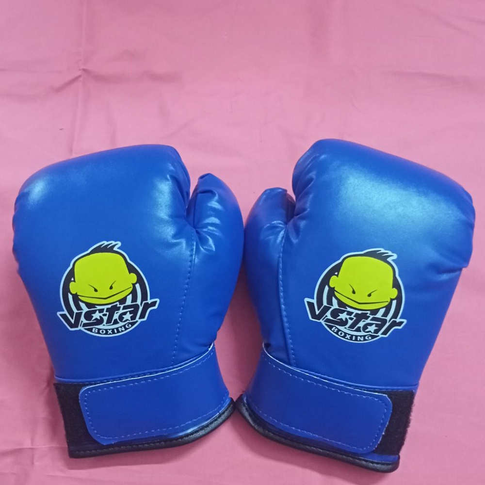 Găng tay boxing EVERLAST chất liệu da PU dành cho trẻ em kích cỡ 8OZ. loại tốt (25kg-45kg)
