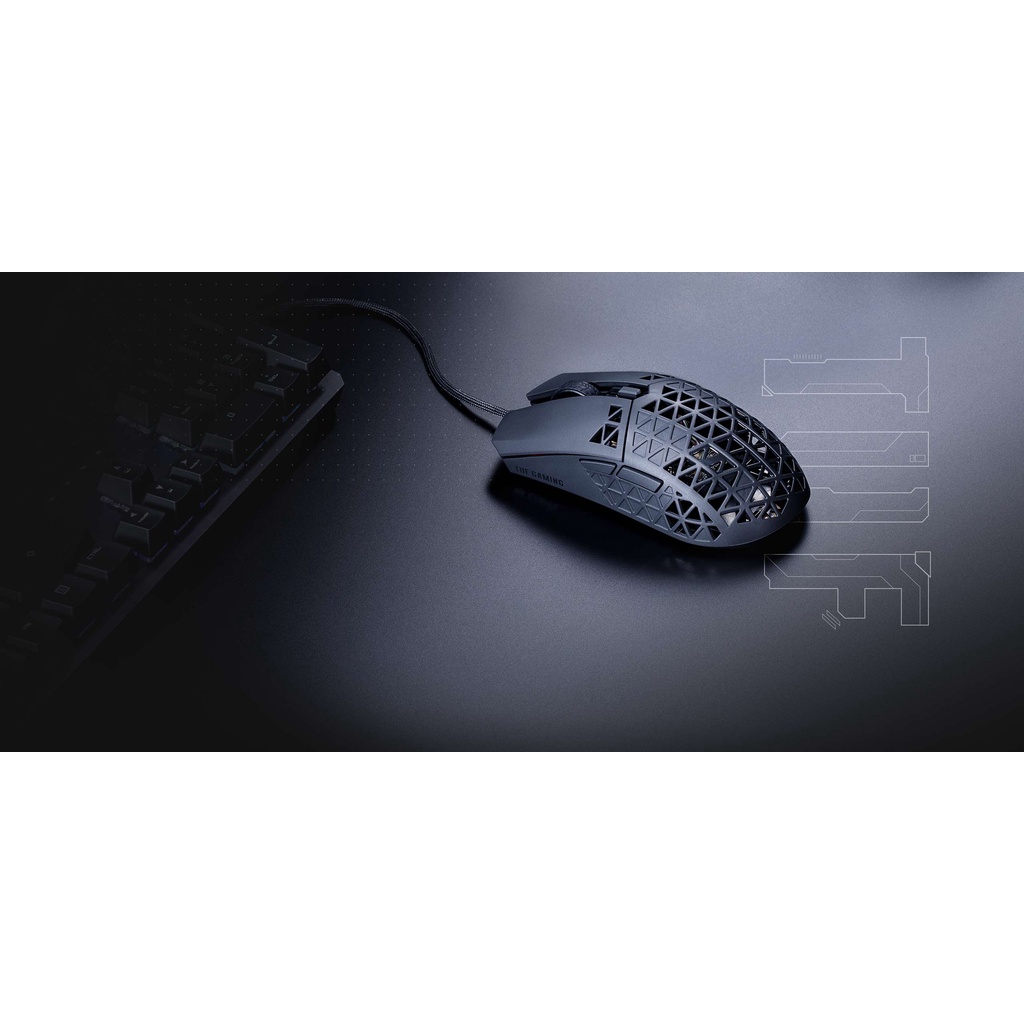 Chuột Gaming ASUS TUF M4 Air - Chuột chơi Game siêu nhẹ 16000 DPI - Hàng chính hãng