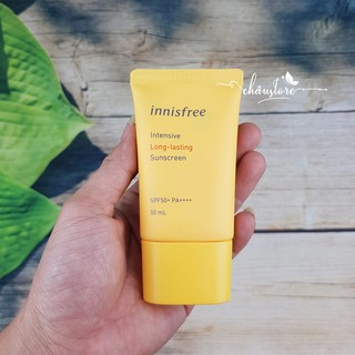 Kem chống nắng lâu trôi innisfree Intensive Long Lasting Sunscreen SPF50+ PA++++ 50ml
