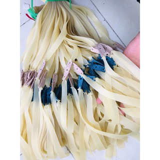 Dây na cao su - dây thun latex cao su độ dày 0.8mm tới 1.5mm