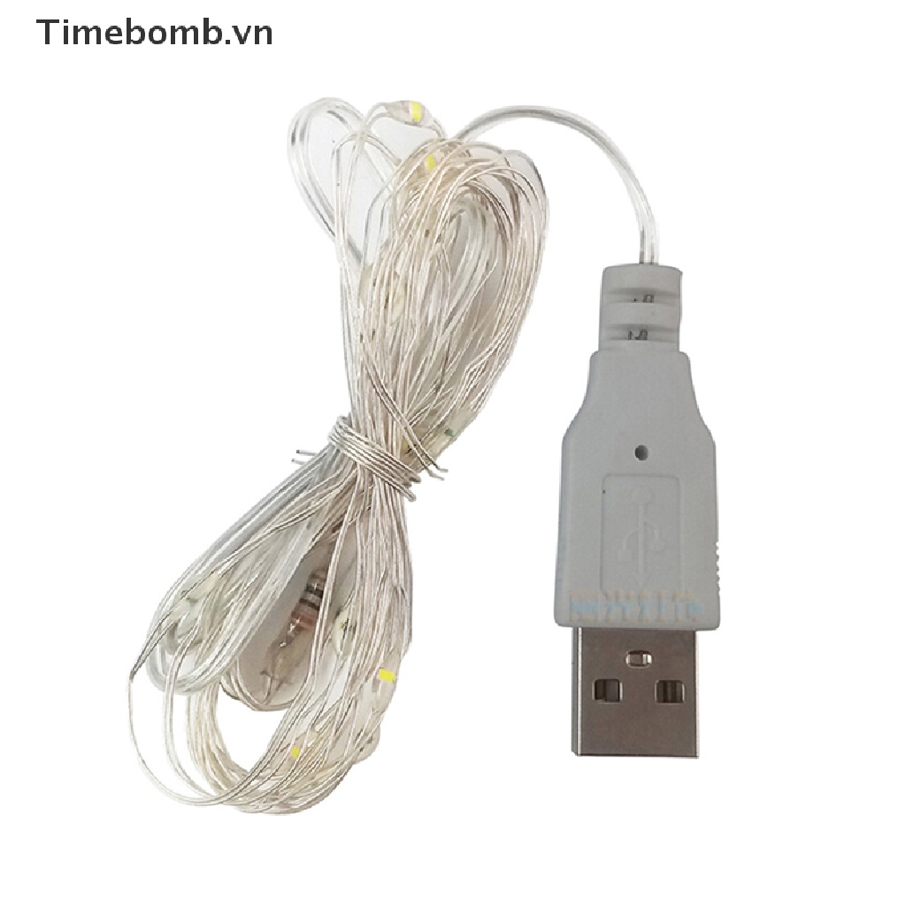 Dây Đèn Led Trang Trí 2M 20Led 3M 30Led Usb