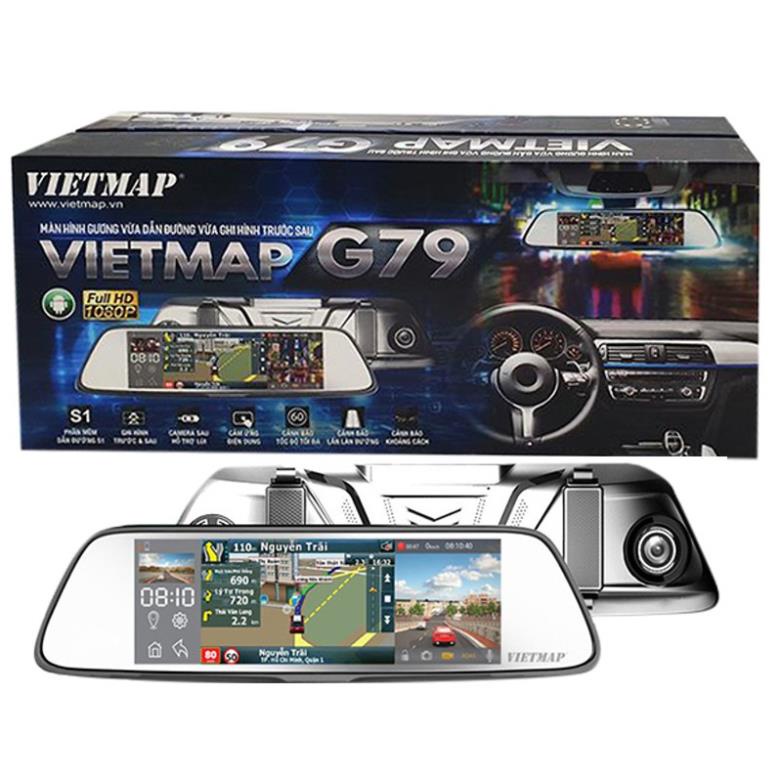 Camera hành trình và dẫn đường VietMap G79 tặng thẻ nhớ 64GB