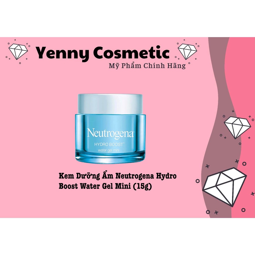 Gel dưỡng ẩm Neutrogena Hydro Boost Water mini 15g