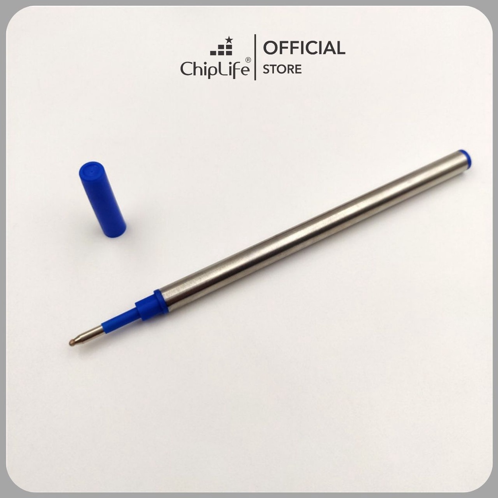 Ruột bút mực nước CHIPLIFE màu xanh - đen 0.5mm NB050