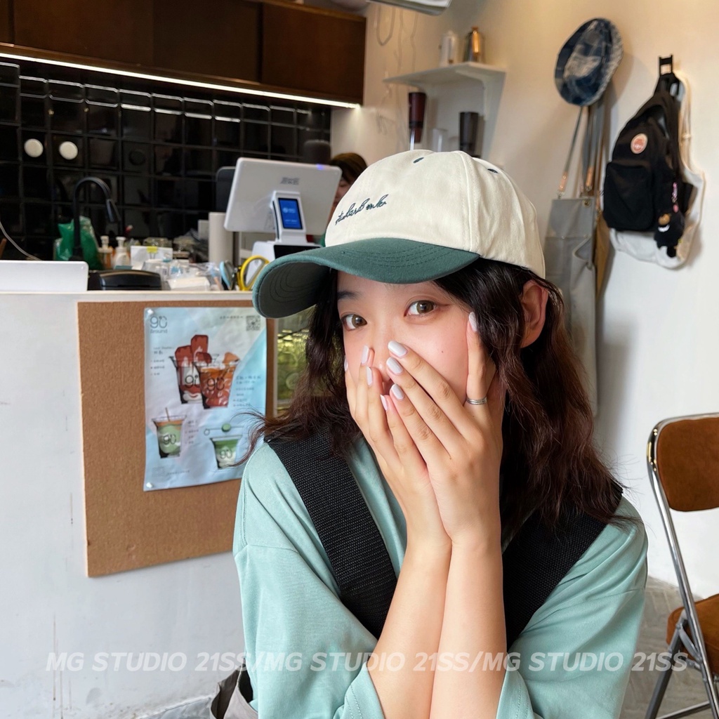 Mũ lưỡi trai MG STUDIO họa tiết thêu 3 màu