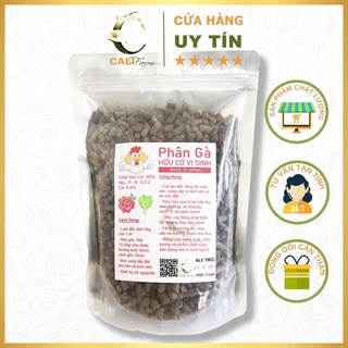 Phân gà nhật hữu cơ vi sinh califarm 1kg