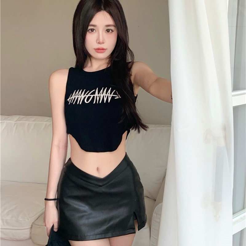 Áo Ba Lỗ Thể Thao Nữ Thêu Hoa