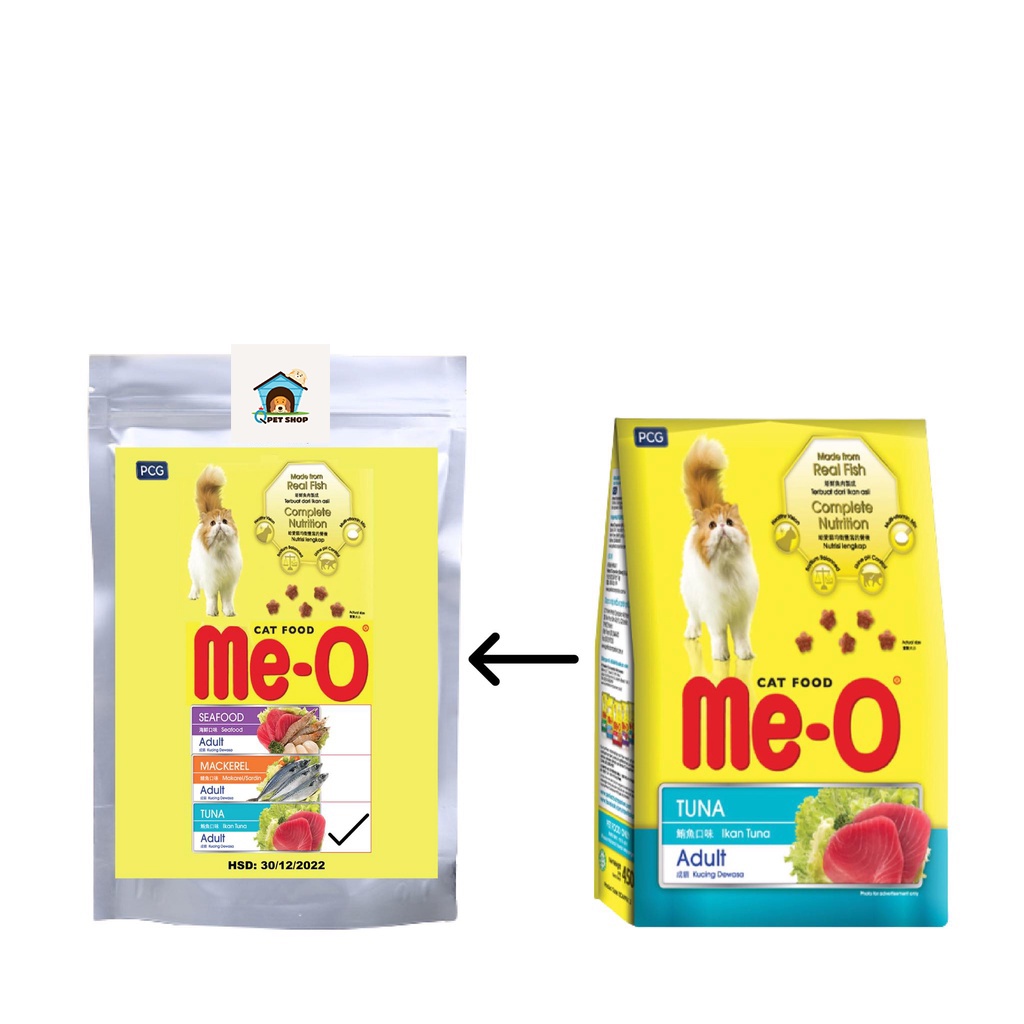 Thức ăn me-o dành cho mèo lớn vị Cá ngừ,Cá thu,Hải sản-1kg