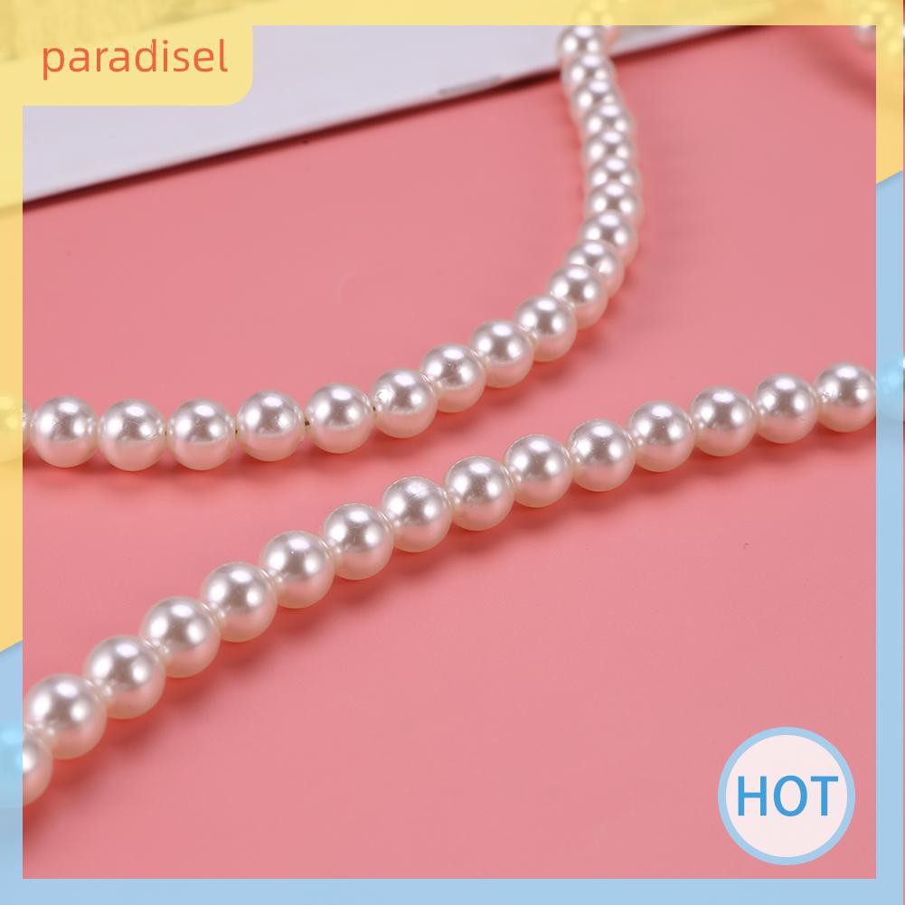 Dây Đeo Ngọc Trai Nhân Tạo Thời Trang Cho Nữ Gắn Túi Xách