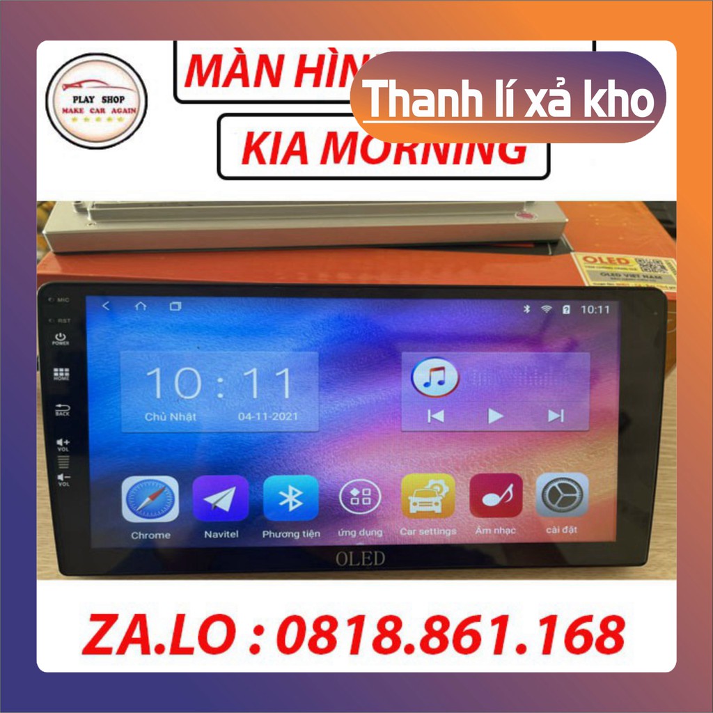 Màn Hình Android OLED C2 Theo Xe KIA MORNING