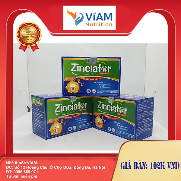 Bổ sung Kẽm nguồn gốc hữu cơ - Zinciator