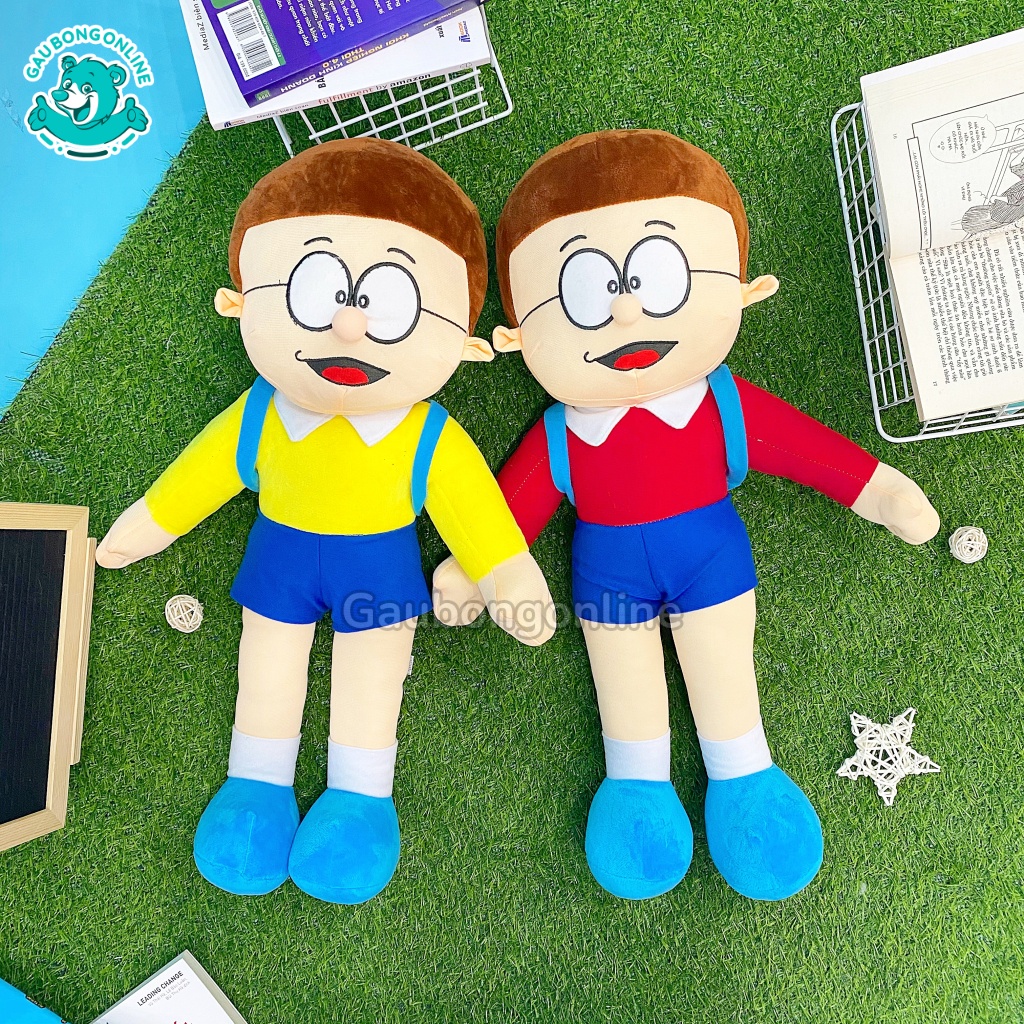 Gấu Bông Nobita Nhồi Bông Dễ Thương Cao Cấp Gấu Bông Online