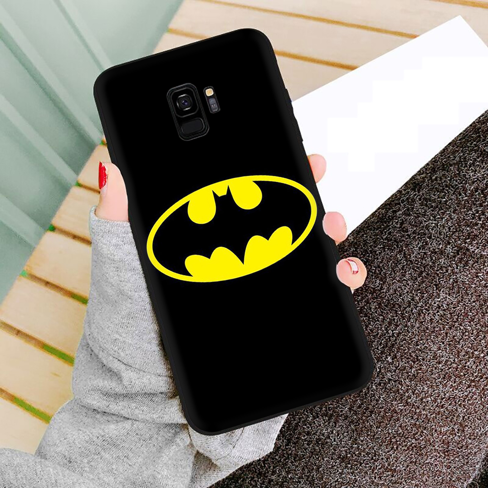 Ốp Điện Thoại Tpu Mềm Chống Rơi Hình Gotham City Batman Cho Samsung S7 S8 S9 S7 Edge S8 Plus