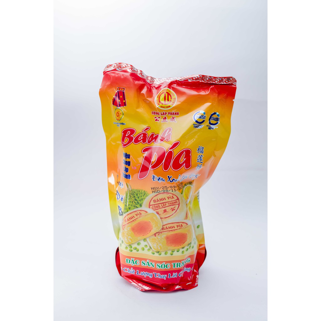 Bánh Pía Sóc Trăng Đậu Xanh Sầu Riêng Trứng Lớn