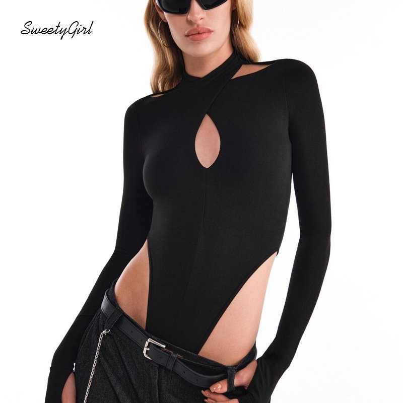 Áo Liền Quần Dài Tay Màu Trơn Thời Trang 2022 Quyến Rũ Cho Nữ