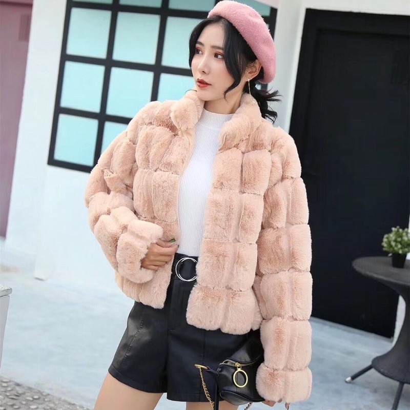 Áo lông thỏ kèm ảnh thật