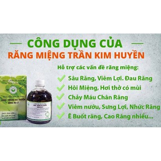 Thảo mộc Răng Miệng Trần Kim Huyền