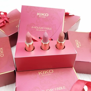 SET SON LÌ KIKO MINI LIPSTICK KIT
