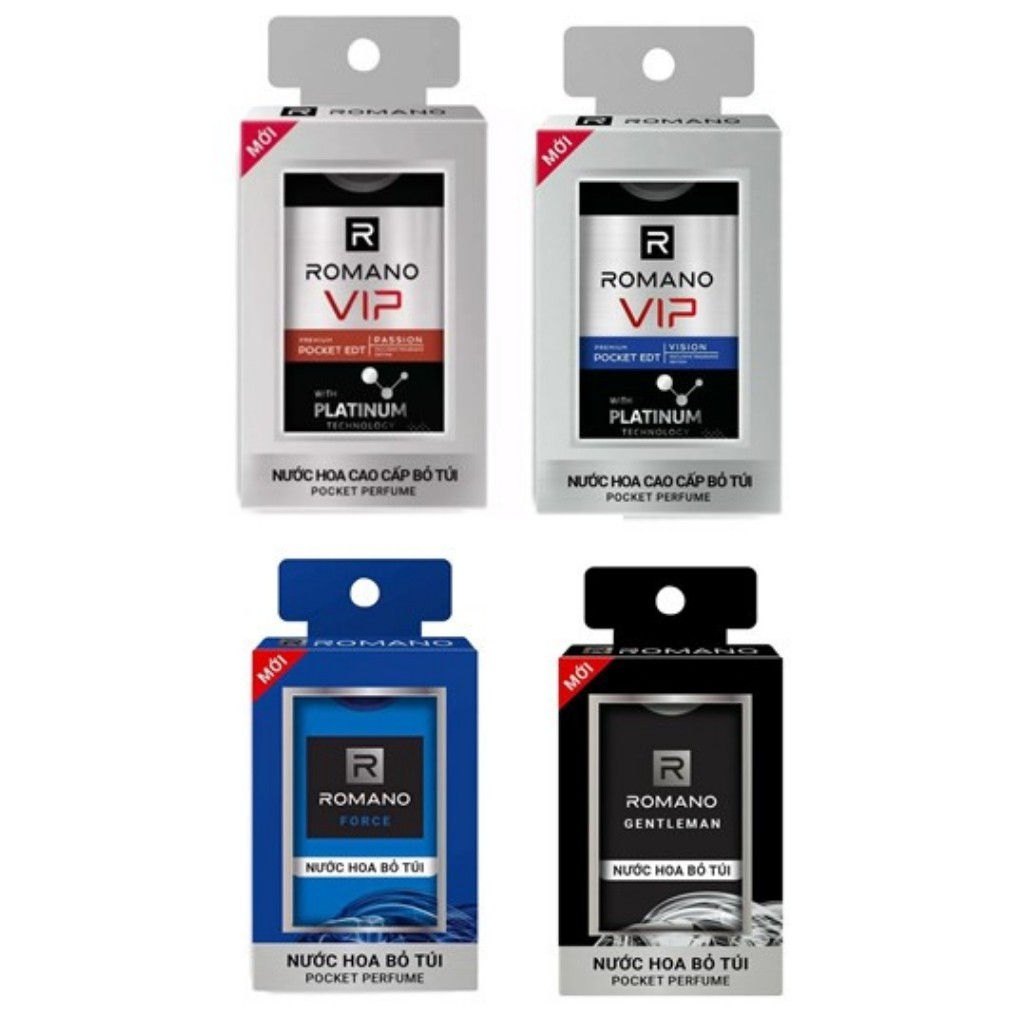 Nước Hoa Cao Cấp bỏ túi Romano 18ml | BigBuy360 - bigbuy360.vn