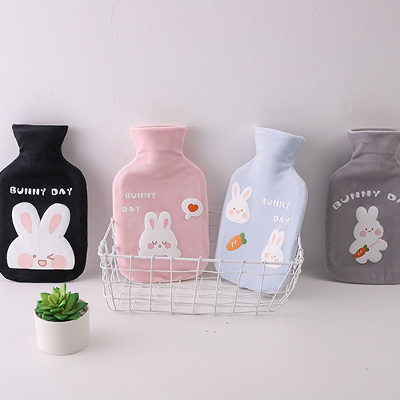 Túi chườm bụng kinh Puha 500ml sưởi ấm giữ nhiệt nóng lạnh đa năng sử dụng giảm đau hiệu quả.