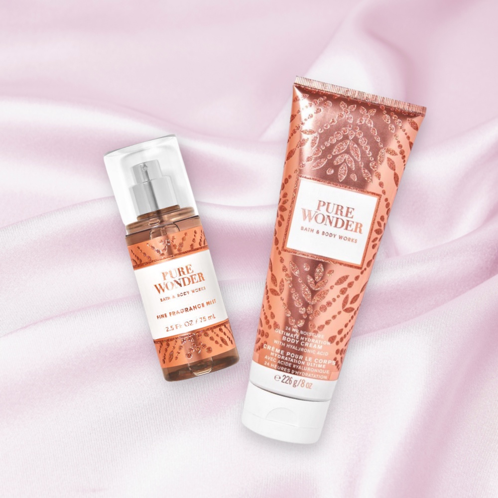 Xịt Thơm Bath & Body Works Pure Wonder Fine Fragrance Mist Size Mini 75ml Hương Thơm Dịu Nhẹ
