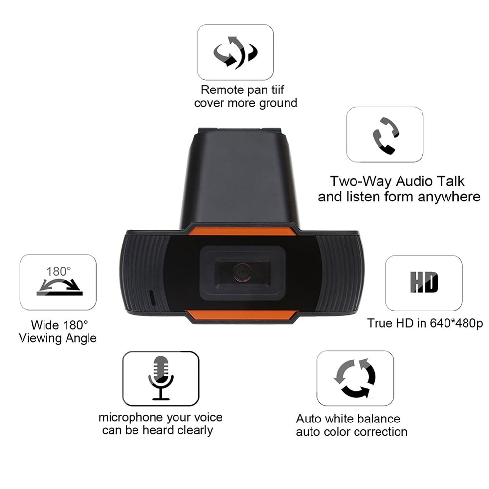 Webcam 1080p Hd Tích Hợp Micro Tiện Dụng Cho Máy Tính Laptop 4k | BigBuy360 - bigbuy360.vn