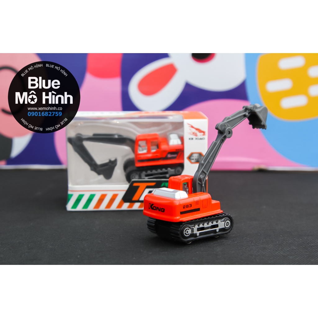 Blue mô hình | Xe mô hình công trình bằng kim loại nhiều mẫu 1:64